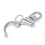 2.75" / 3.5" Marine Grade Snap Shackles, Stainless Steel 316, 2 Pcs