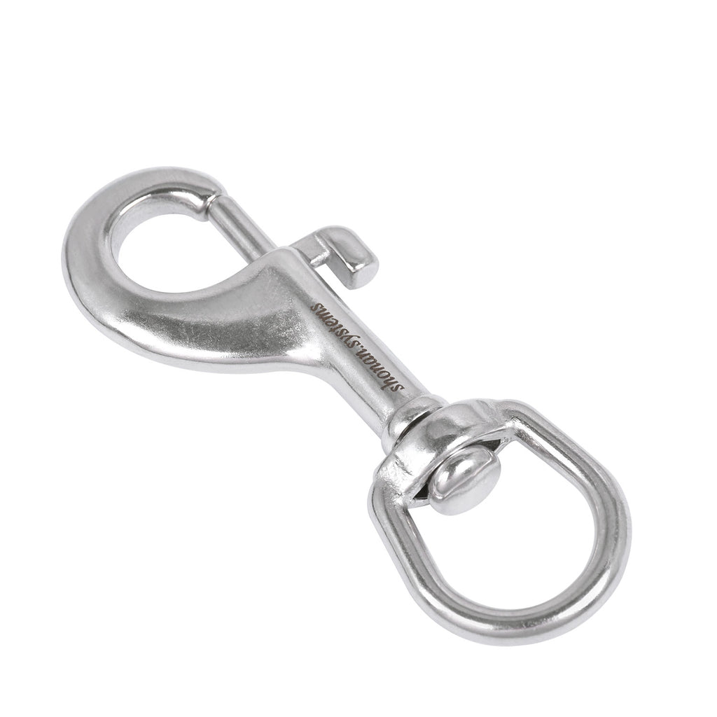 316 Stainless Seel Snap Hook For Dog Leash Key Chain Marine Diving Single  Double Snap Hook